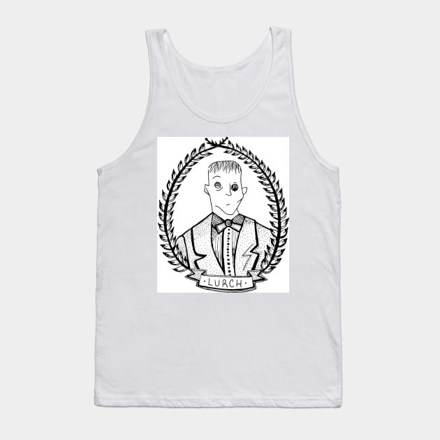 Spooky Butler Tank Top by ashclaise